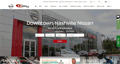 Desktop Screenshot of downtownnashvillenissan.com